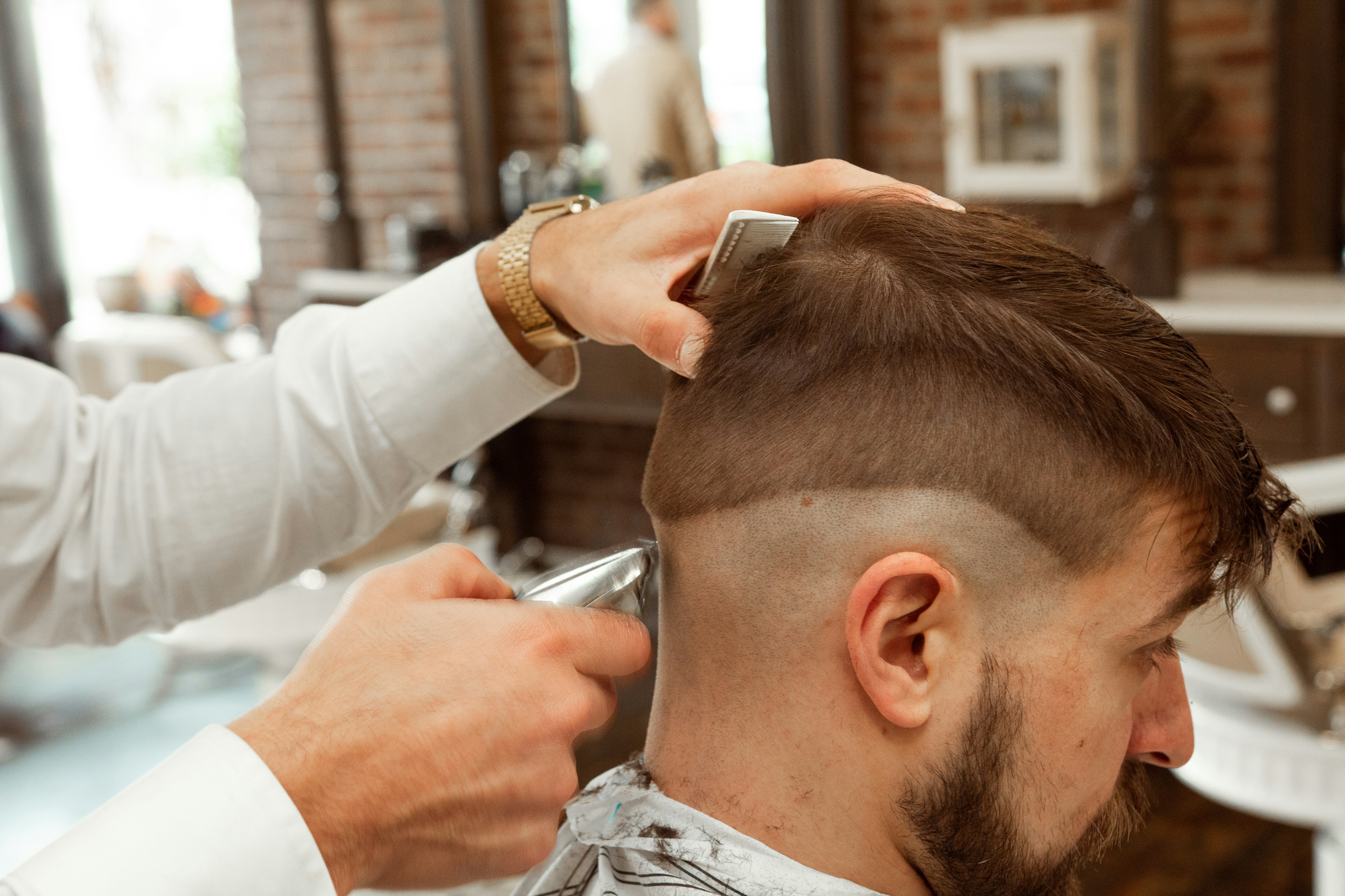 Foto da barbearia